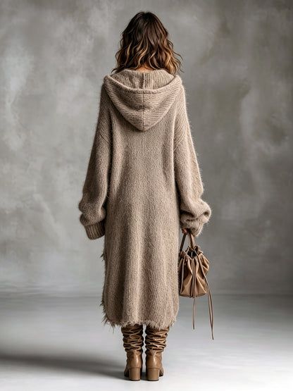 Chiara | Robe midi à capuche