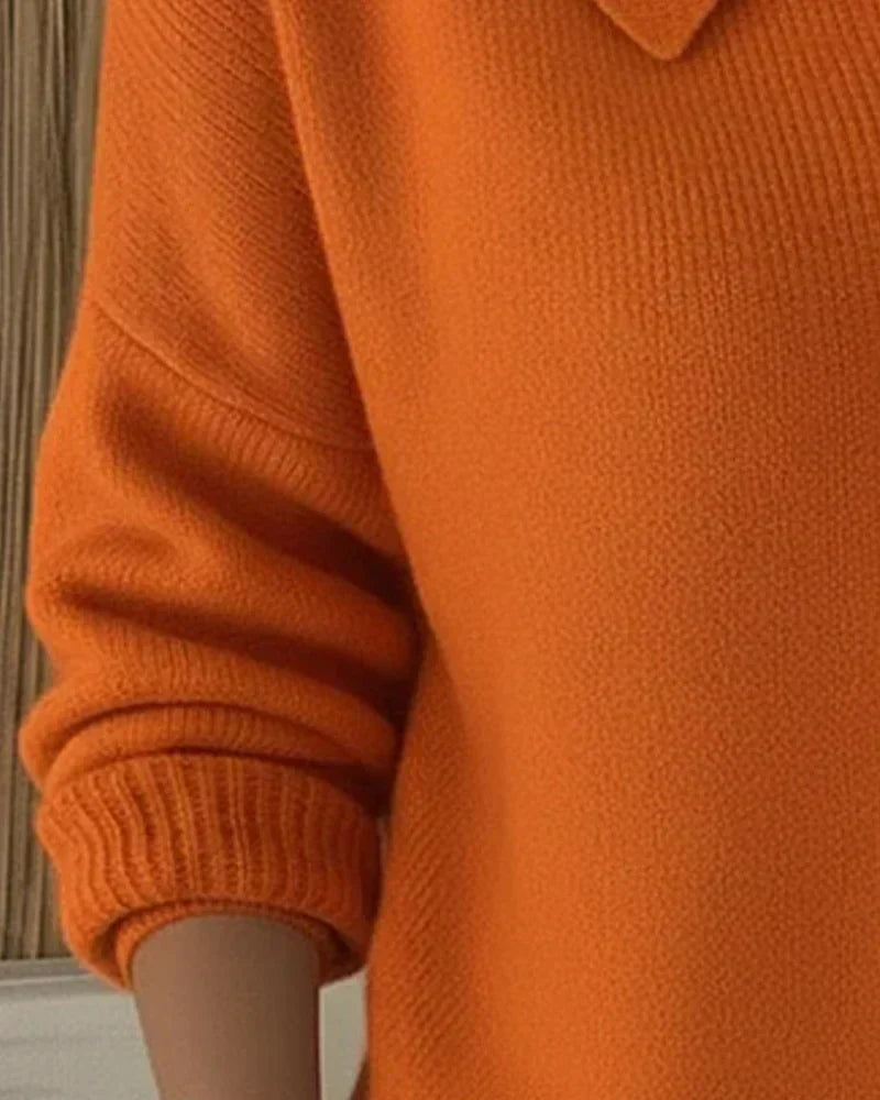 Véra | Cardigan à Col Boutonné