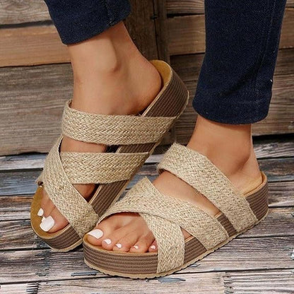 Hortense | Sandales Élégance Tressée