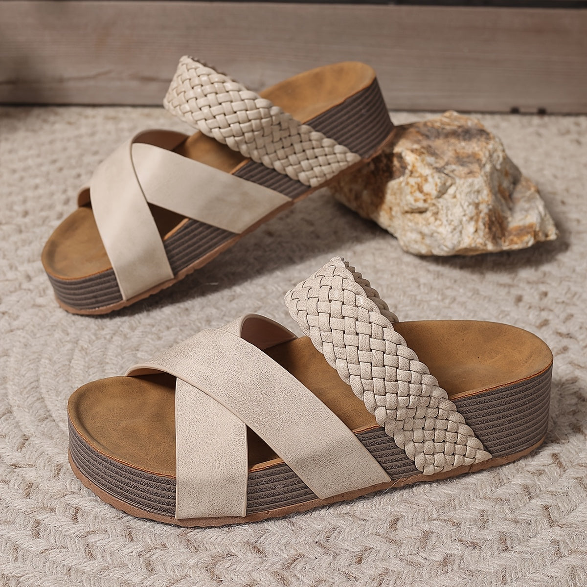 Hortense | Sandales Élégance Tressée