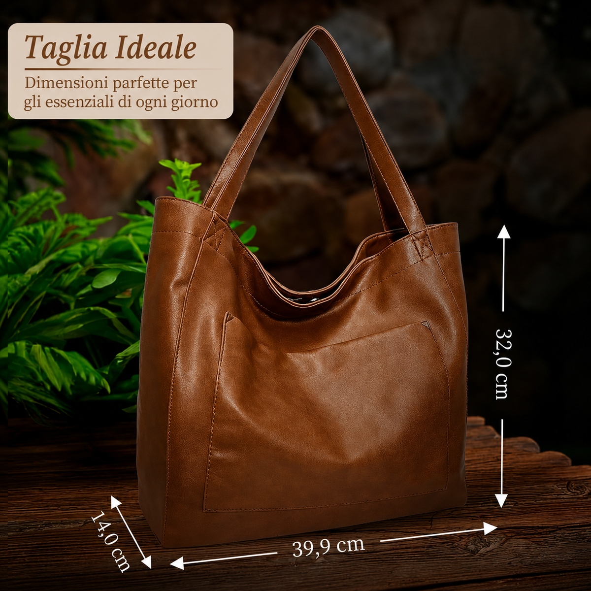 Aurora | Sac à épaule vintage