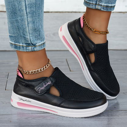Baskets slip-on respirantes au confort stable