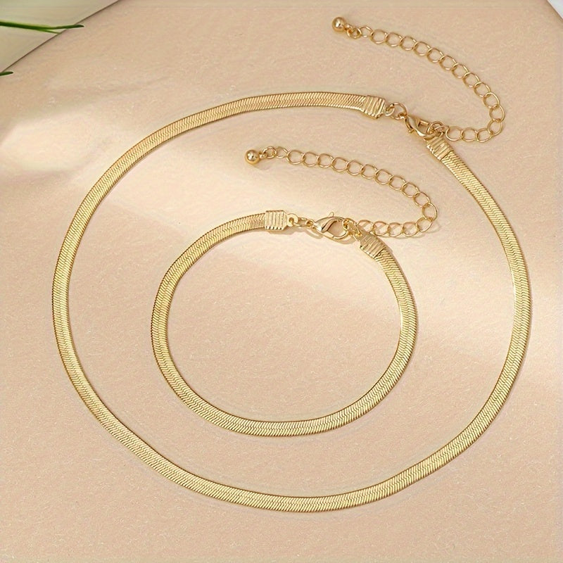 Séraphine | Set Collier Chaîne Serpent Vintage