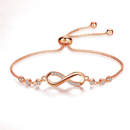 Violette | Bracelet Symbole Infini