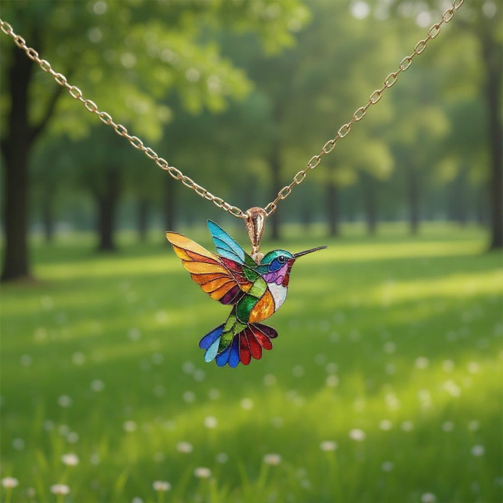 Éloïse | Magnifique Collier Colibri