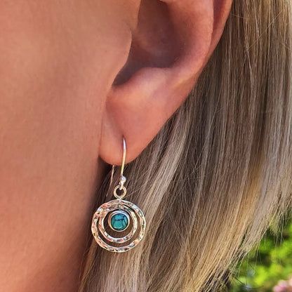 Romane | Boucles d'Oreilles Saturne Bohème Dorées