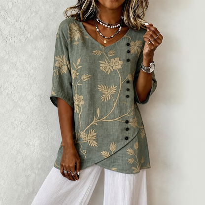 Denise | Blouse Fleurie