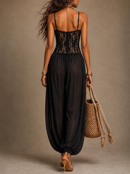 Eulalie | Combinaison Fluide, Col Halter