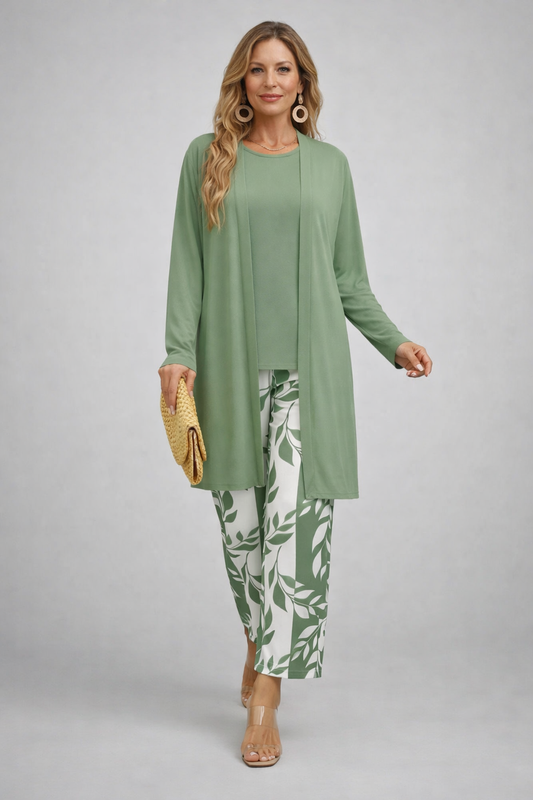 Emma | Ensemble 3 pièces vert