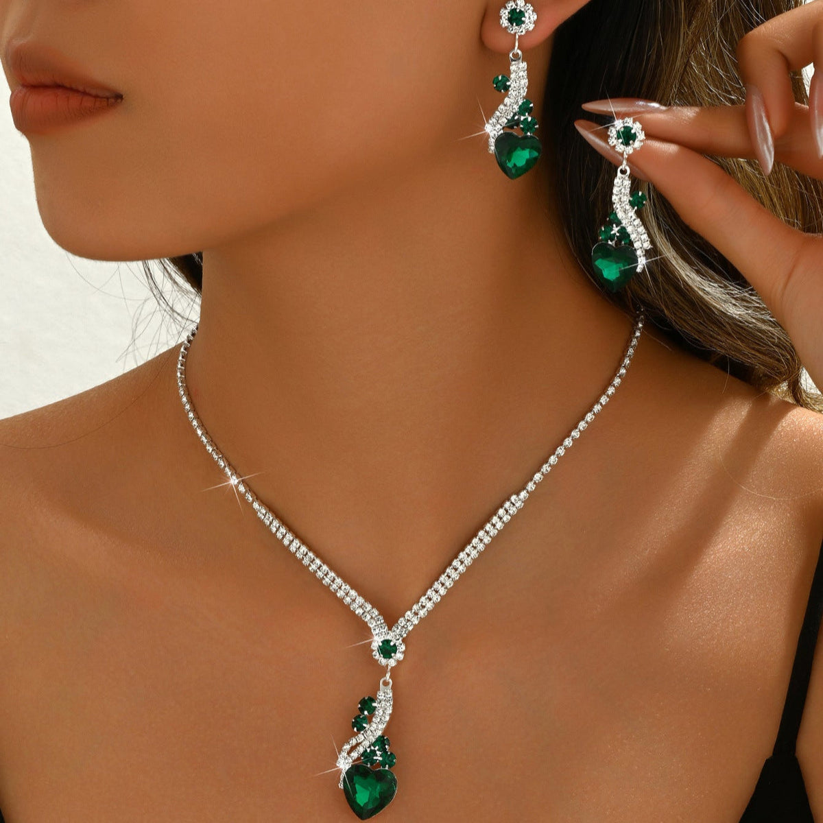 Delphine | Set Bijoux Zircone Premium