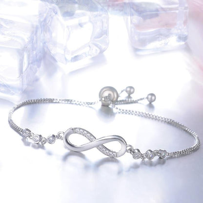 Violette | Bracelet Symbole Infini
