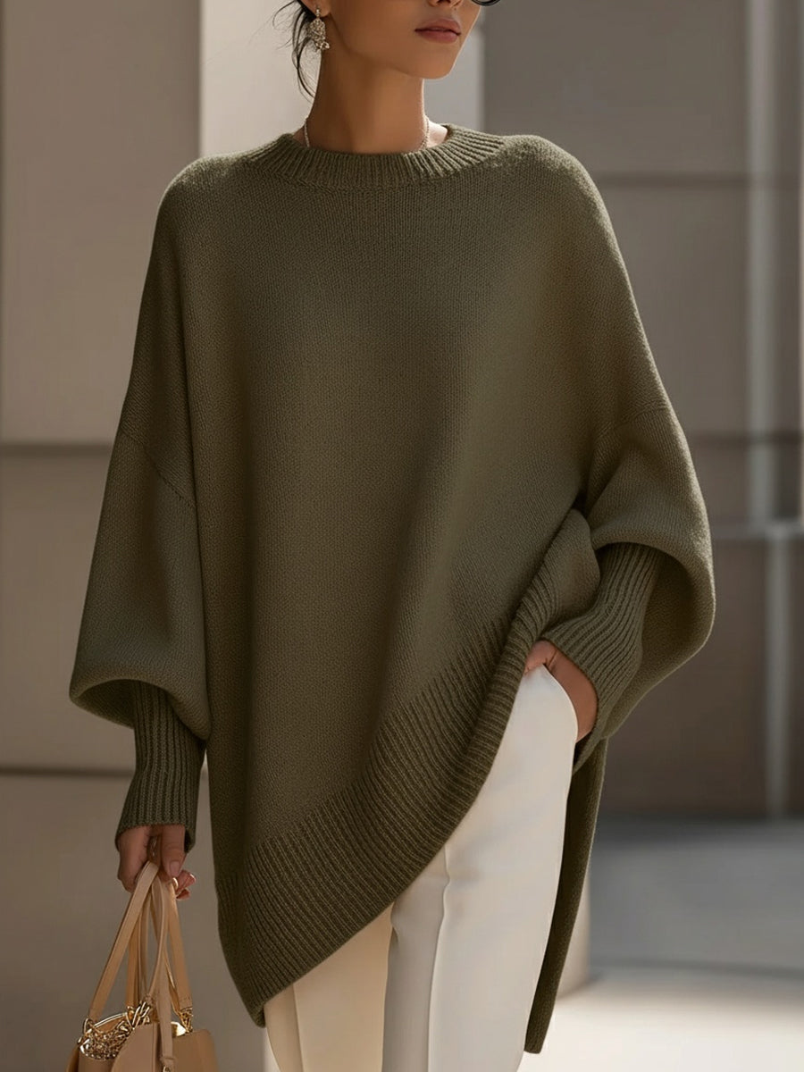 Isolde | Pull Oversize Drapé