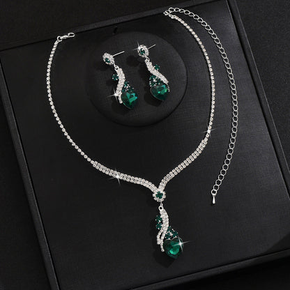 Delphine | Set Bijoux Zircone Premium