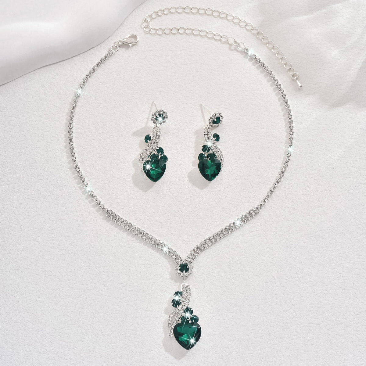 Delphine | Set Bijoux Zircone Premium