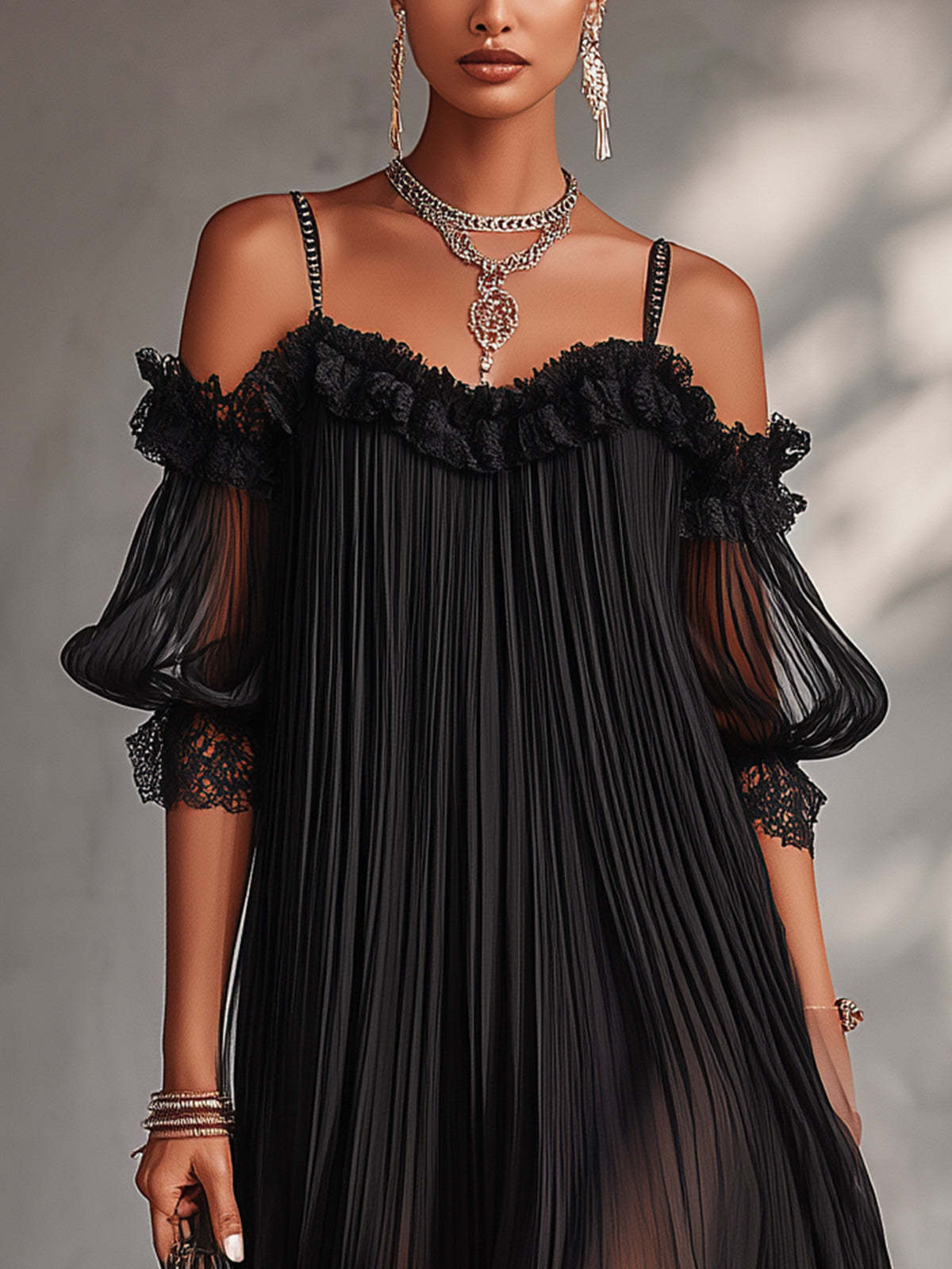 Aurore | Robe Longue Col en V