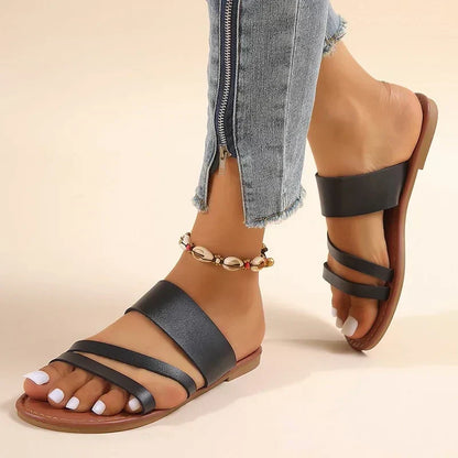 Bernadette | Sandales Plates Casual et Confortables