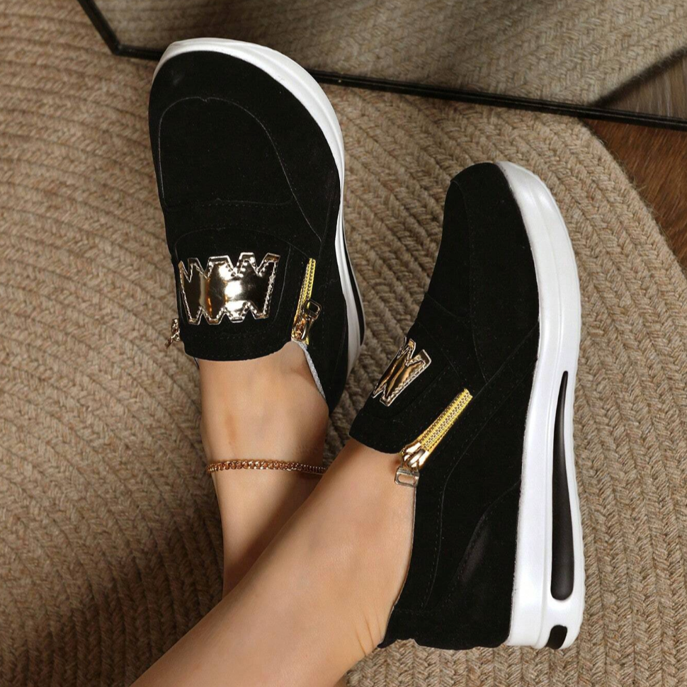 ZipStep Sneakers - pour des pas tendance et sans douleur