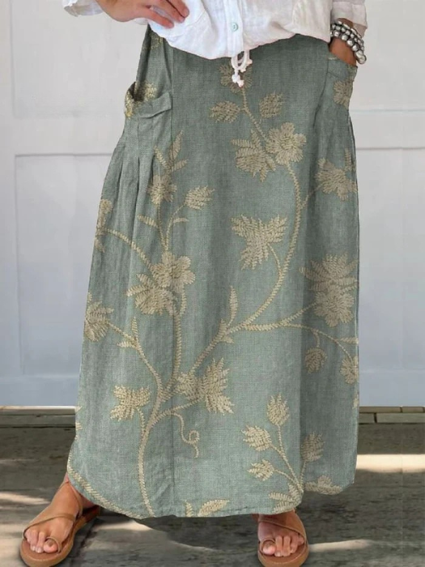 Prudence | Jupe Légère à Motifs