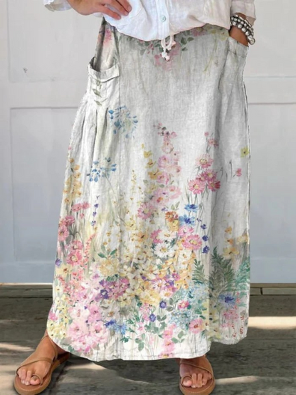 Prudence | Jupe Légère à Motifs
