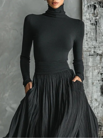 Luna | Ensemble noir royal