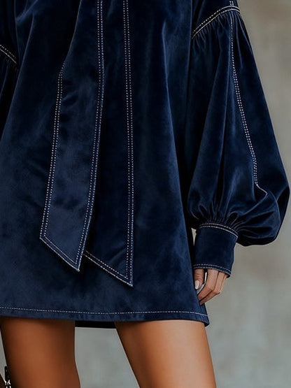 Tiphaine | Mini Robe à Nœud