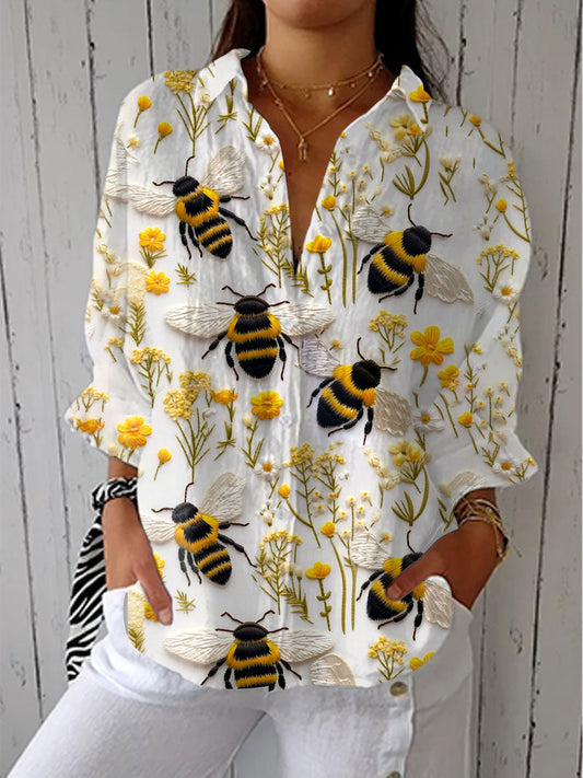 Perrine | Blouse Abeille Dorée