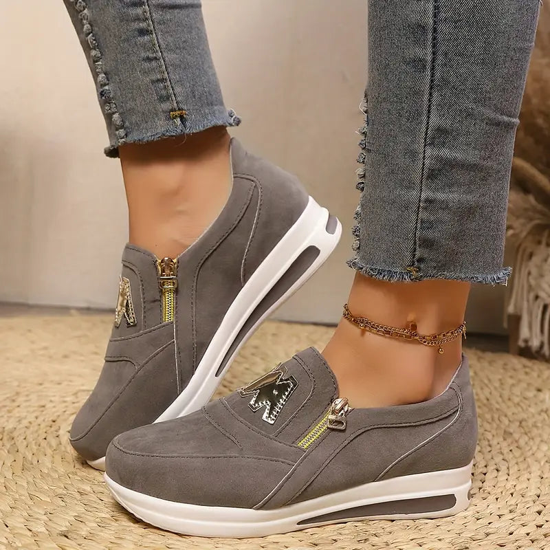 ZipStep Sneakers - pour des pas tendance et sans douleur