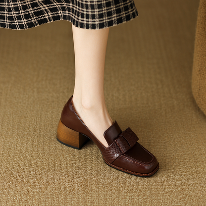 Constance | Mocassins à Nœud
