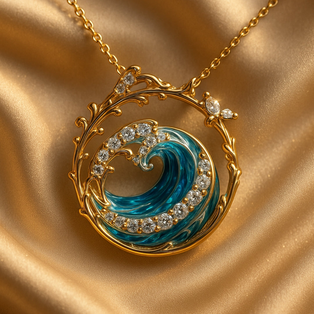 Océane | Collier Vague Éternelle