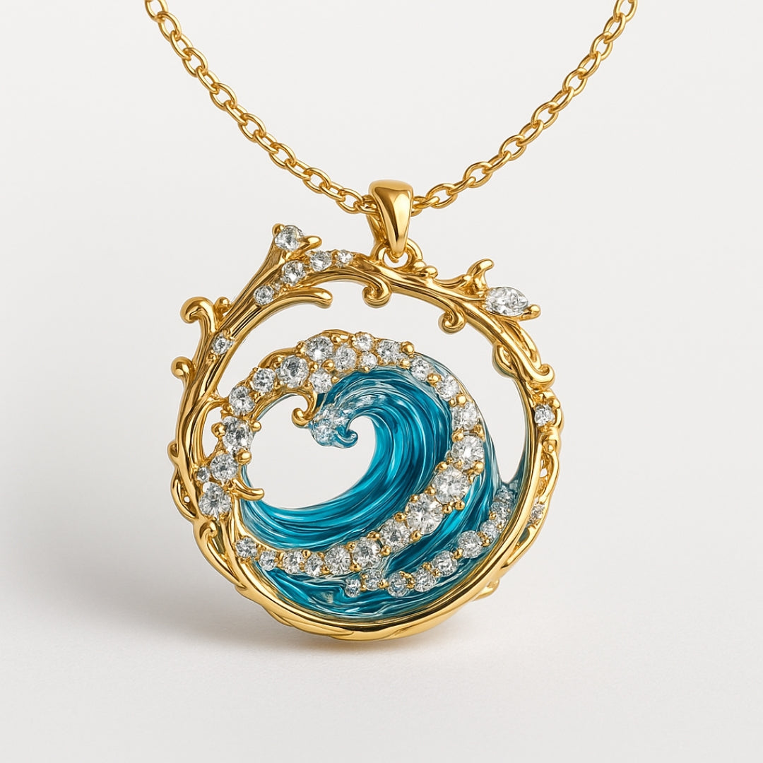 Océane | Collier Vague Éternelle