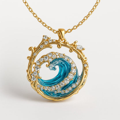 Océane | Collier Vague Éternelle