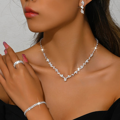 Bénédicte | Set Bijoux Élégant Léger 4 Pièces
