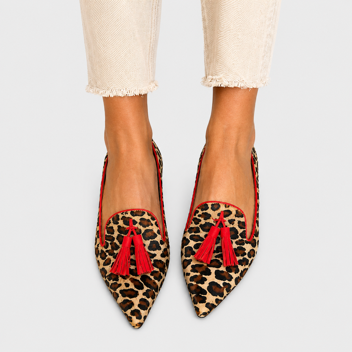 Nela | Mocassins Léopard