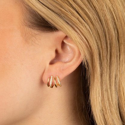 Zoé | Boucle d'Oreille Spirale