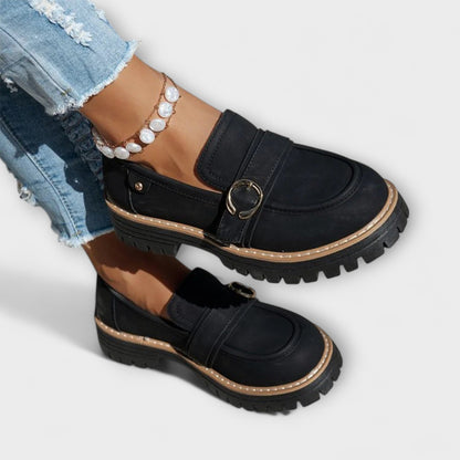 Lorette | Mocassins Casual à Bout Rond