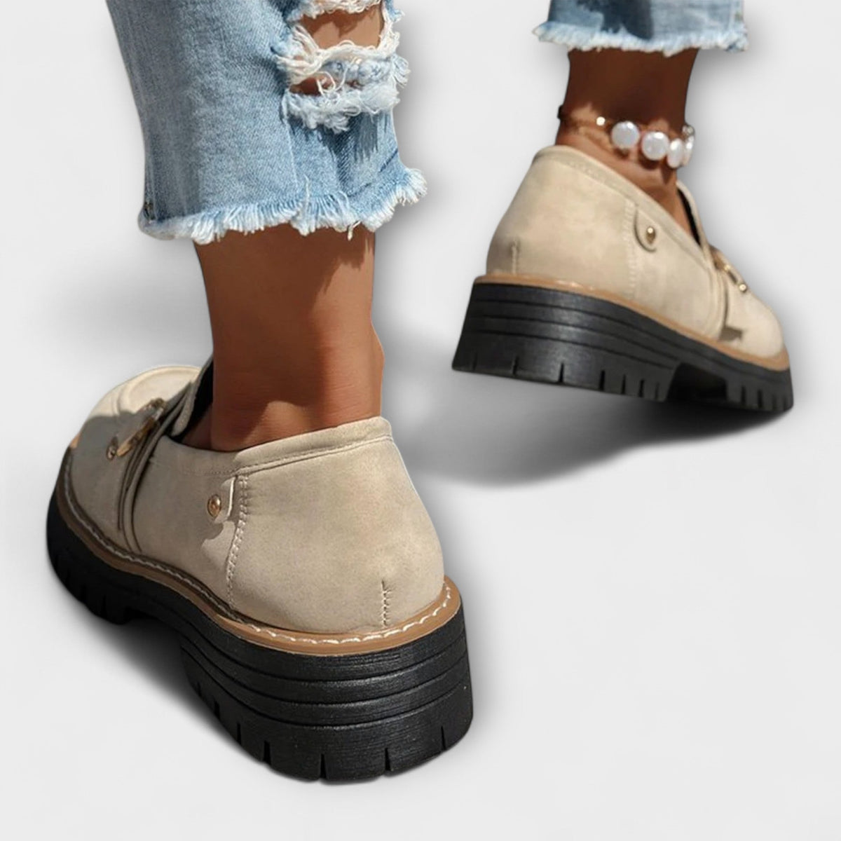 Lorette | Mocassins Casual à Bout Rond