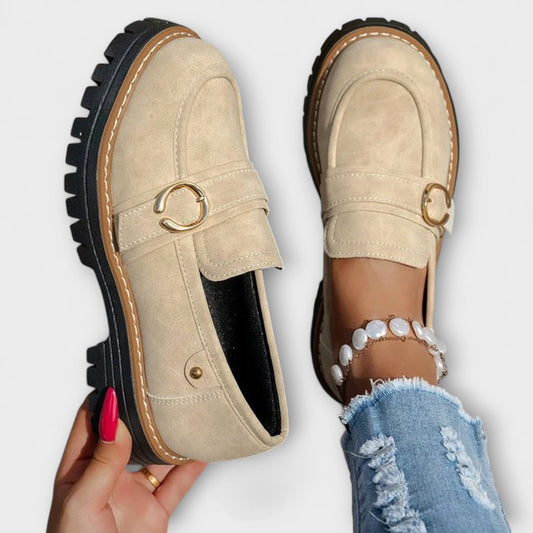 Lorette | Mocassins Casual à Bout Rond