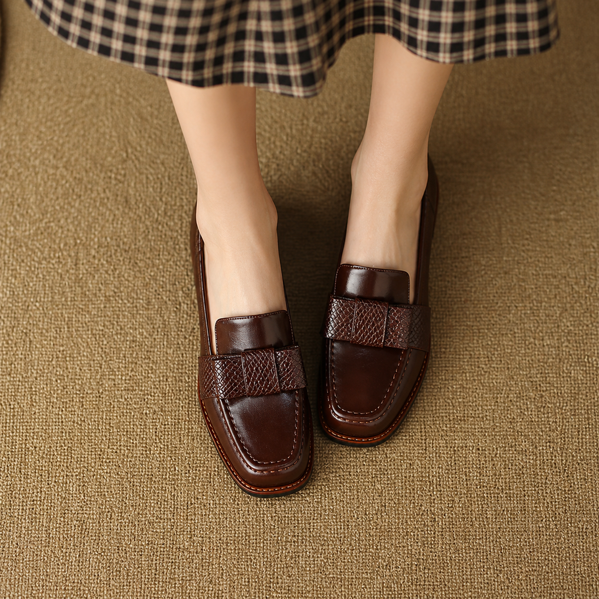 Constance | Mocassins à Nœud