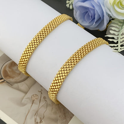 Aurélie | Set Collier Long, Bracelet & Boucles d'Oreilles Raffiné