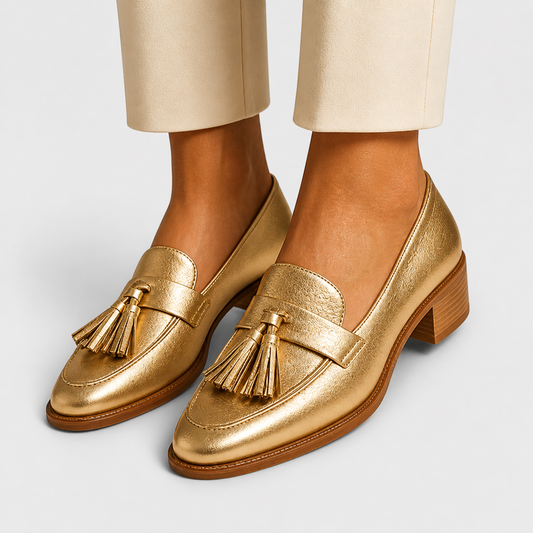 Céleste | Mocassins Dorés