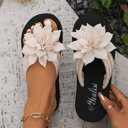 Aliette | Sandale Fleur Élégante