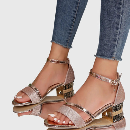 Alison | Sandales à Talon Confort