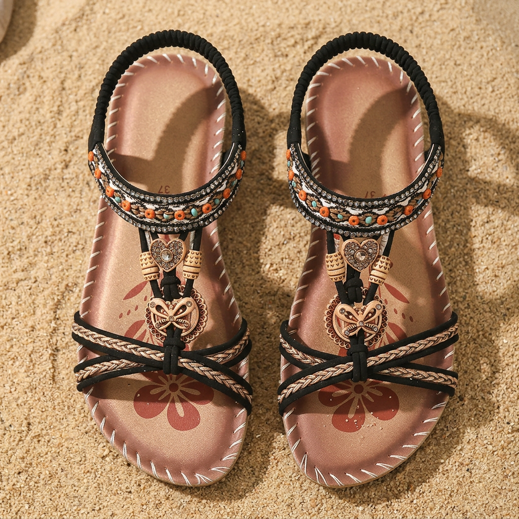 Jacqueline | Sandales Bohèmes Confort