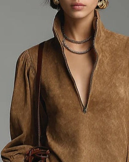 Lucienne | Robe Souple à Zip