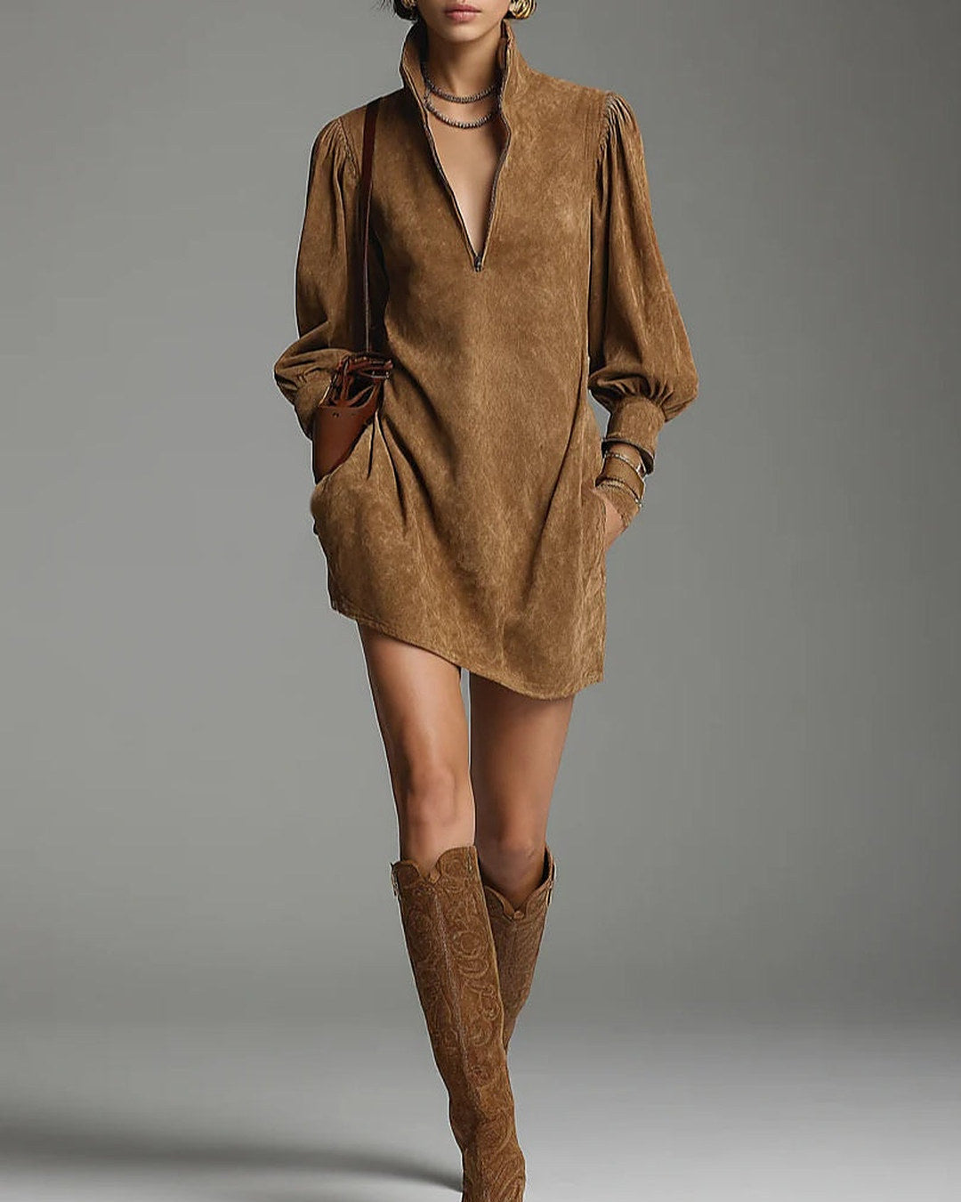 Lucienne | Robe Souple à Zip