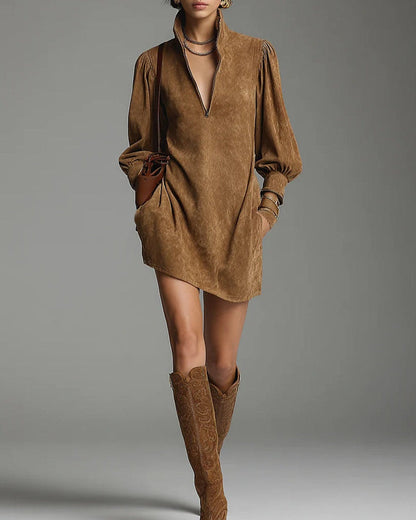Lucienne | Robe Souple à Zip