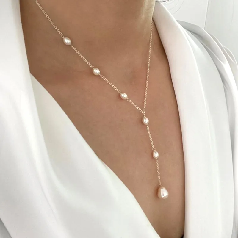 Capucine | Collier Pendentif & Perle