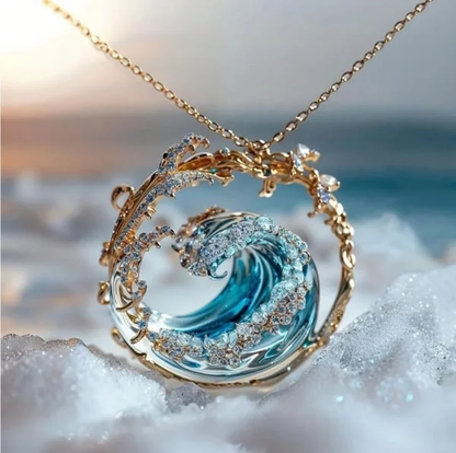 Océane | Collier Vague Éternelle