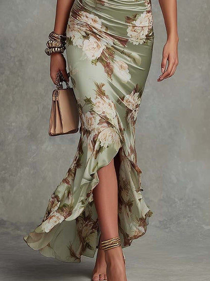 Léocadie | Robe Maxi à Volants