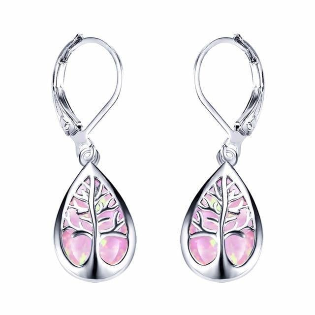Sylvaine | Boucles d'Oreilles Arbre de Vie Dorées